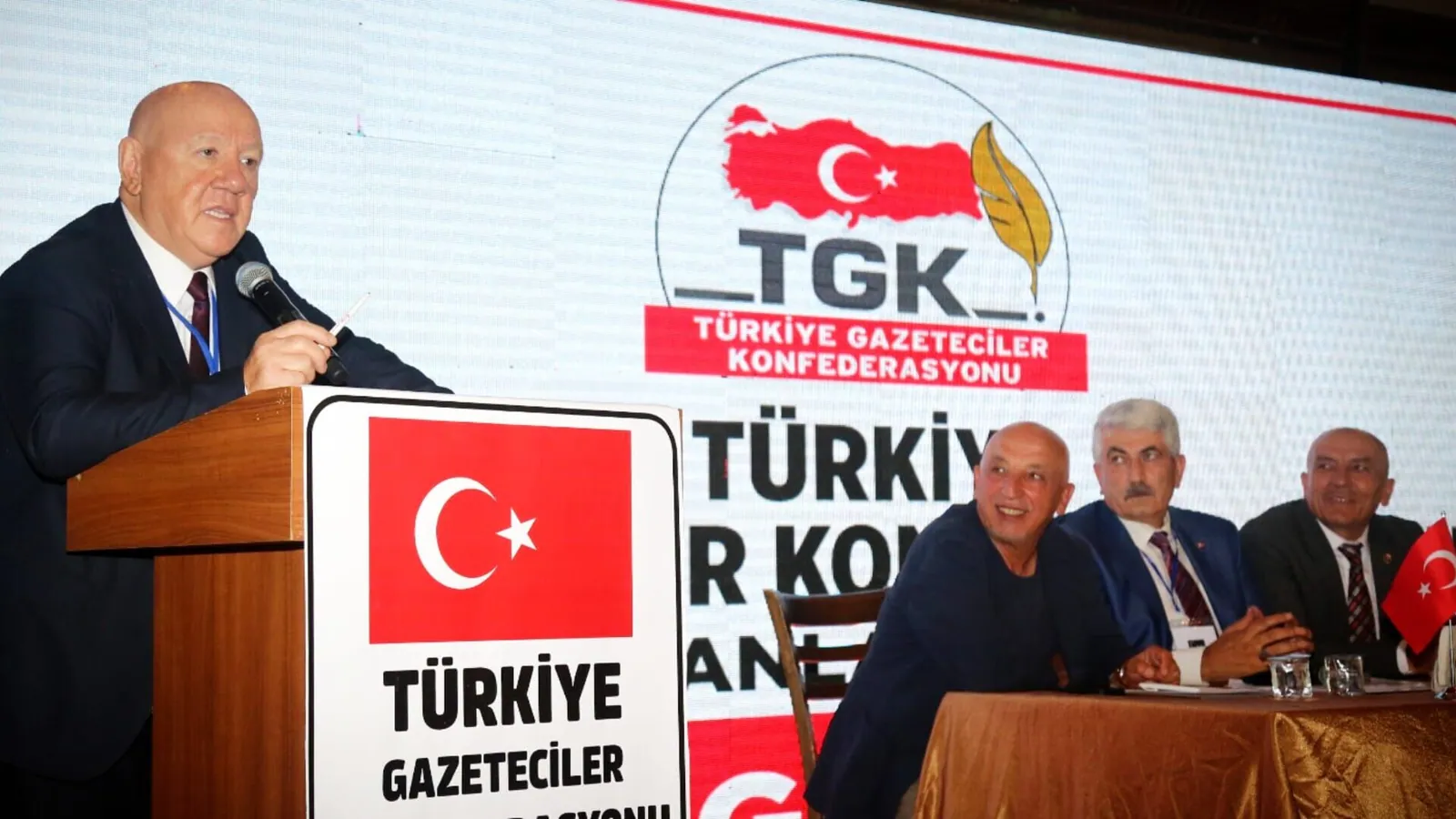 TGK Genel Başkanı M. Nuri Kolaylı'nın Sivas'taki 31. Başkanlar Kurulu Toplantısı'nda kürsü konuşması